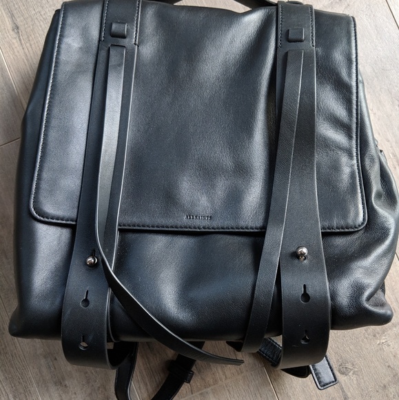 allsaints fin backpack
